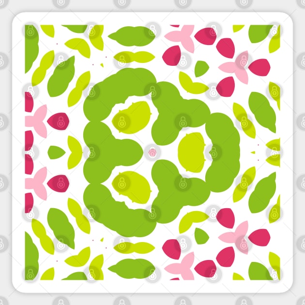 Kaleidoscope of Bright Cute Colors Dots Sticker by Peaceful Space AS